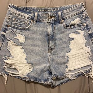 high waisted jean shorts, never worn, new